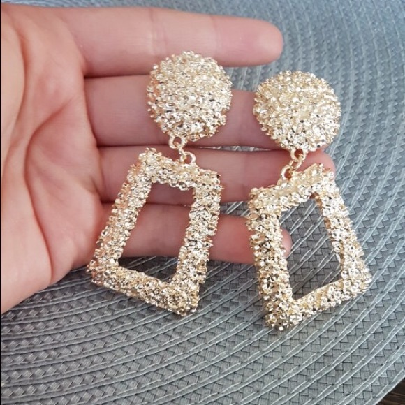 Big Vintage Acrylic Geometric Hanging Statement - Picture 6 of 7